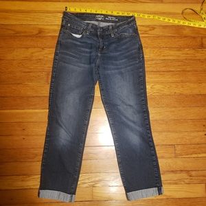 Signature by Levi Strauss & Co. Gold Women's Mid Rise Slim Boyfriend Jeans